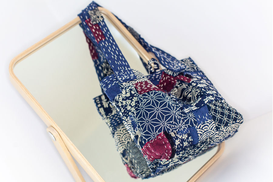 Quilted bag, patchwork bag, handmade bag, small handbag made - Inspire  Uplift